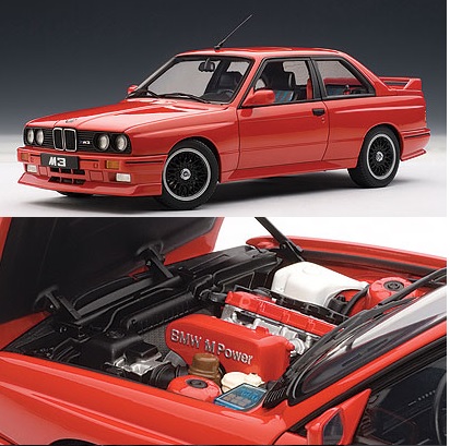 AutoArt 1/18 BMW E30 M3 EVO Red